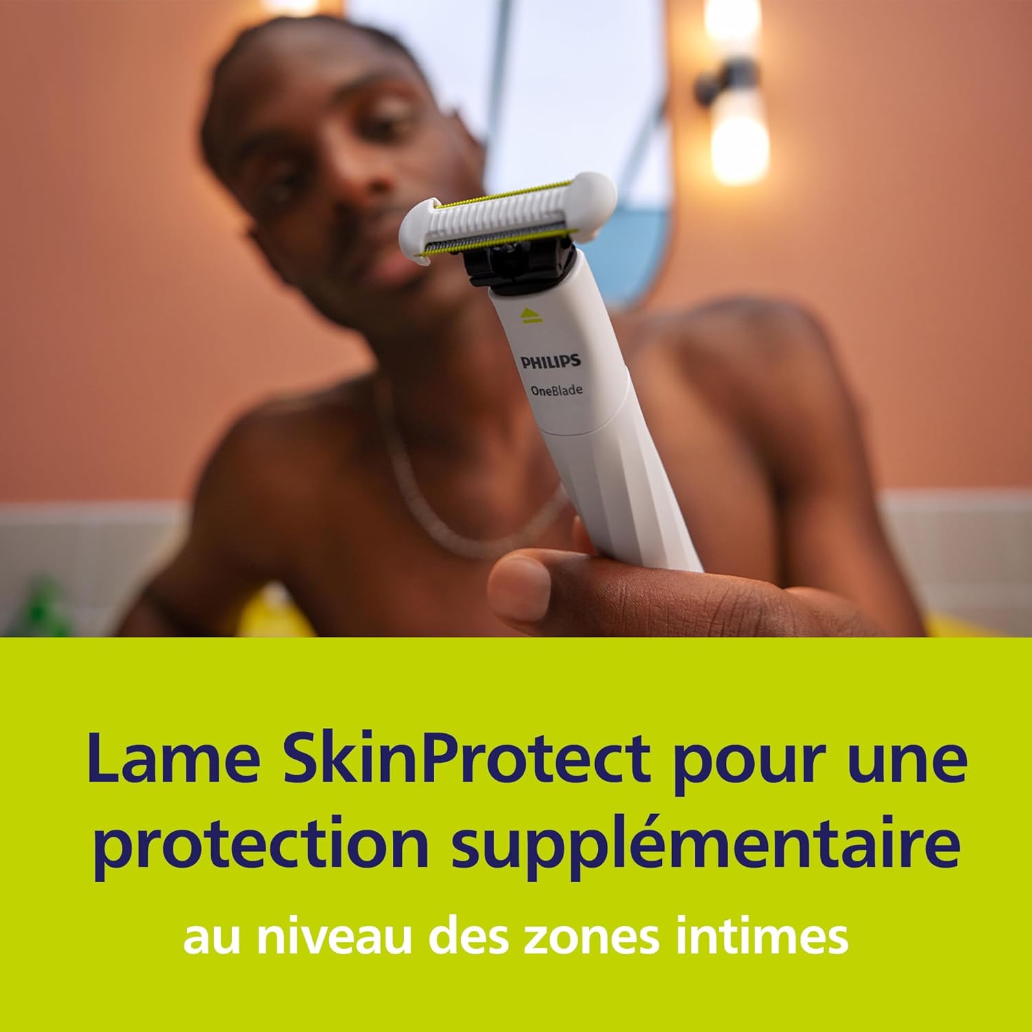 Thumbnail 4 de Philips OneBlade Intimate SkinProtect QP229/50 – 2 lames pour zones intimes, compatibles OneBlade et OneBlade Pro