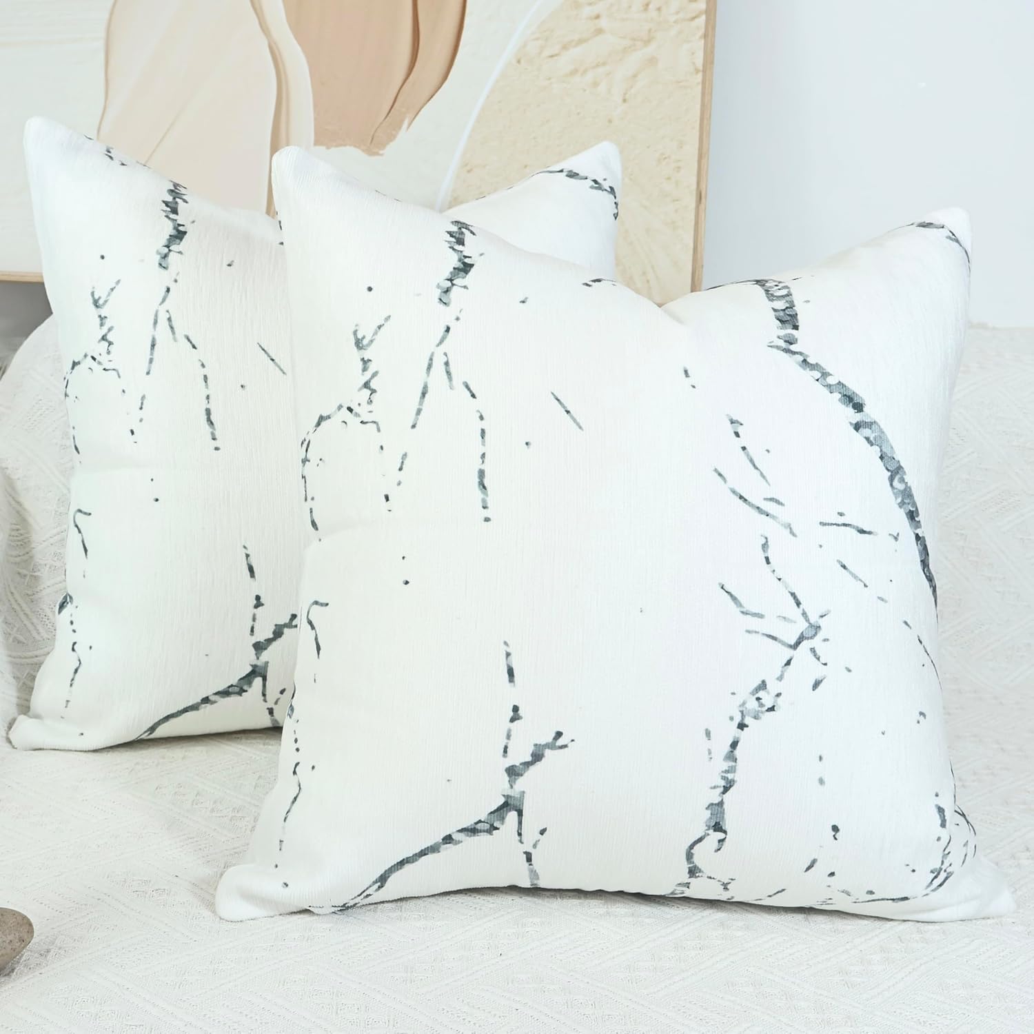 OYIMUA Chenille Cushion Covers 45 x 45 cm 🛋