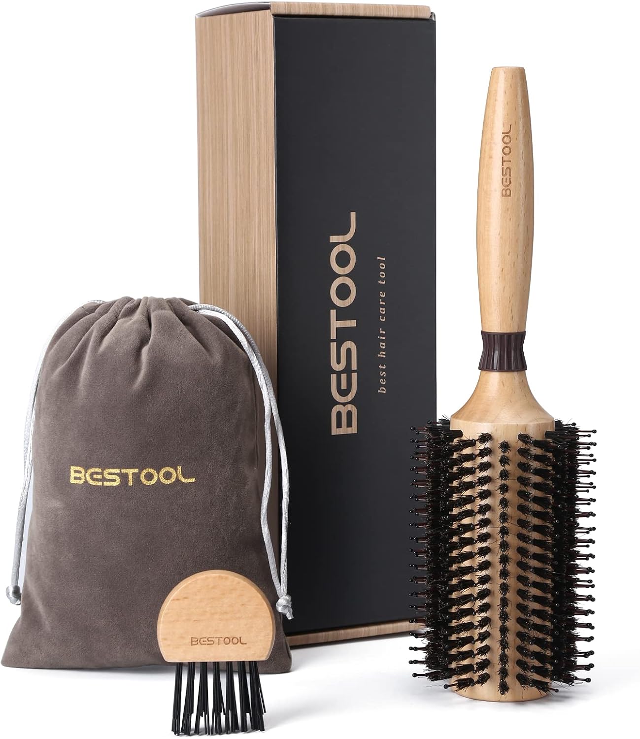 BESTOOL Brosse ronde 38 mm 💇♀