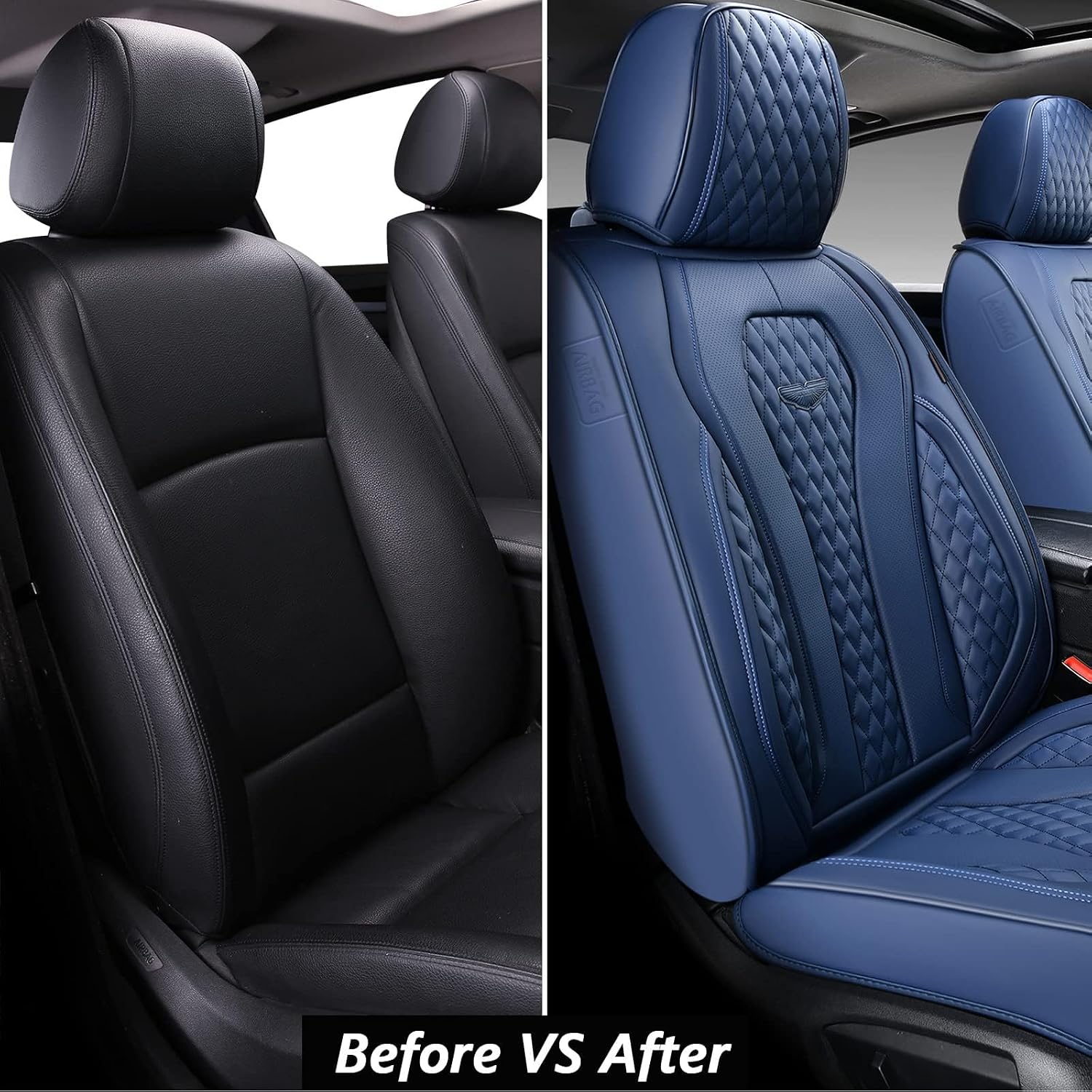 Thumbnail 6 de Coverado Front Seat Covers, Leatherette