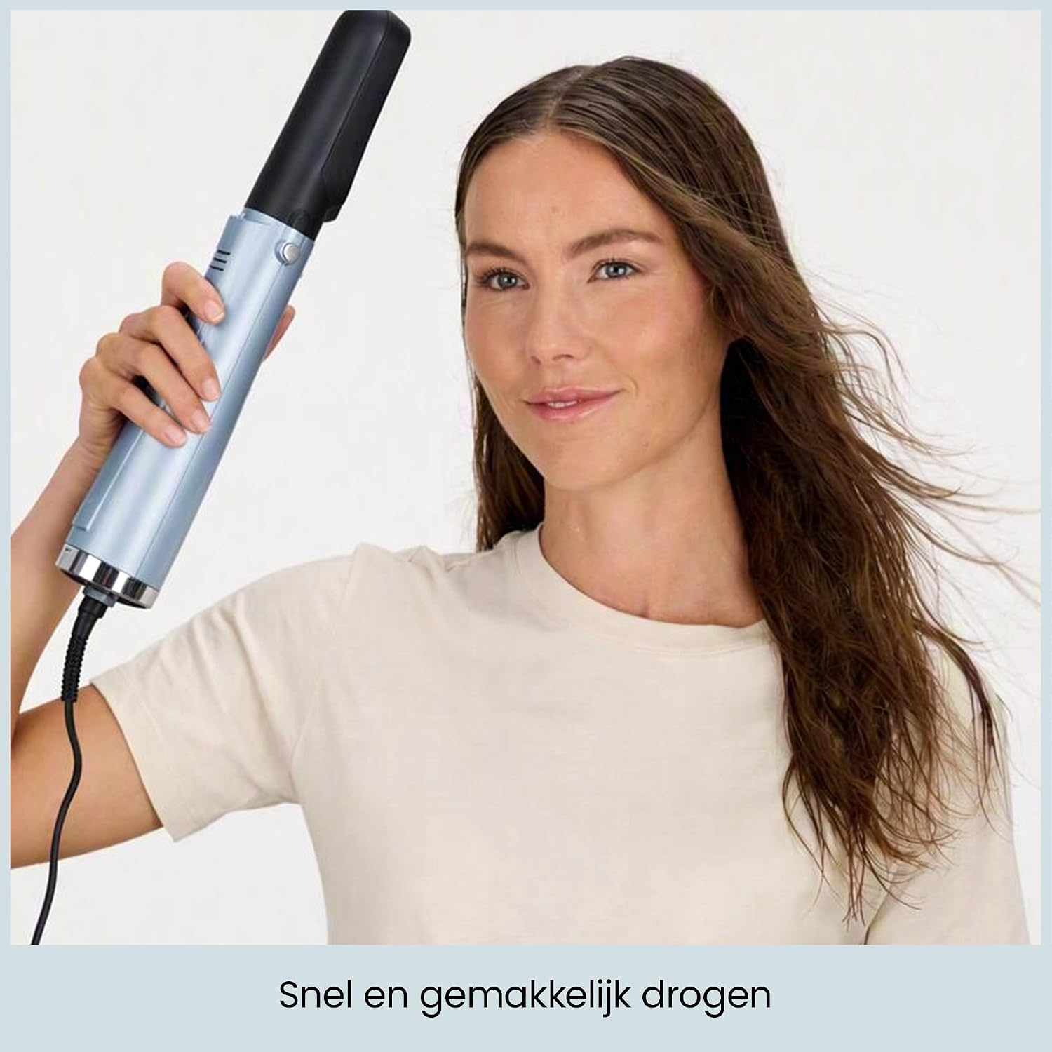 Detalle 2 de BaByliss Hydro-Fusion Smooth & Shape AS774E föhnborstel, 1000 W met 4 opzetstukken