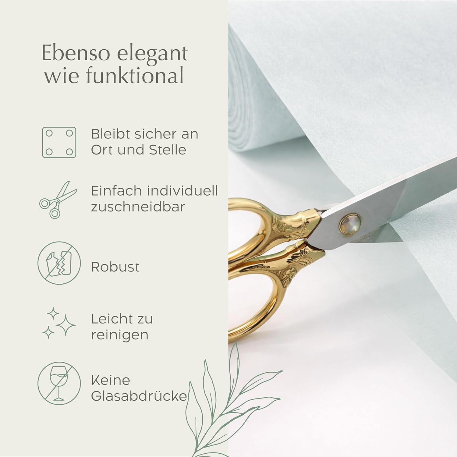 Thumbnail 5 de Twinzee Vlies Tischläufer Weiß 30 cm × 25 m – Vielseitige Deko für Hochzeit, Geburtstag und mehr