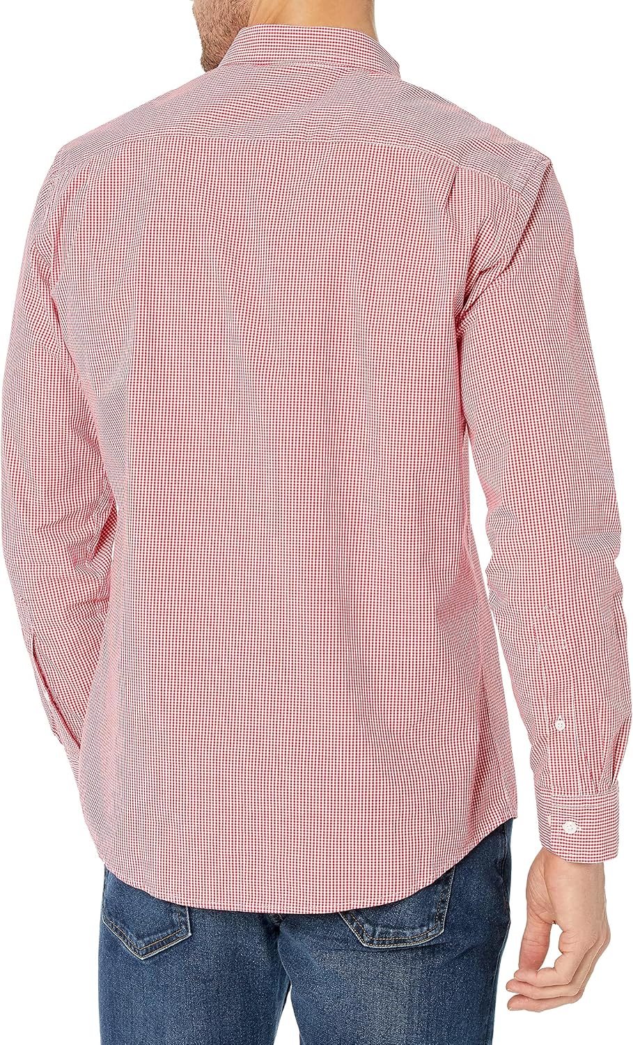 Detalle de Amazon Essentials Uomo Camicia Casual in Popeline a Maniche Lunghe – Vestibilità Regular