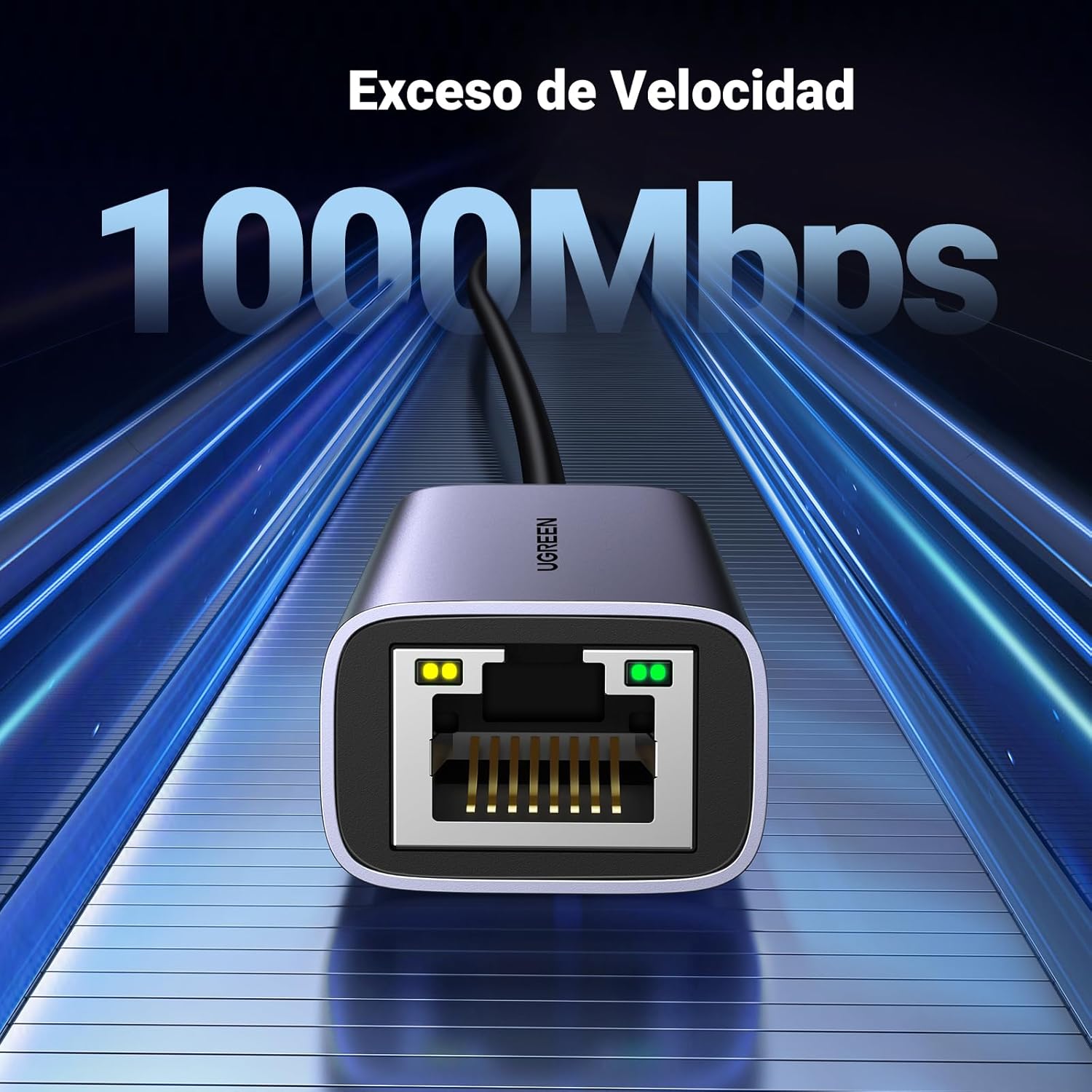 Thumbnail 1 de UGREEN Adaptador USB C a Ethernet 1000Mbps ⚙
