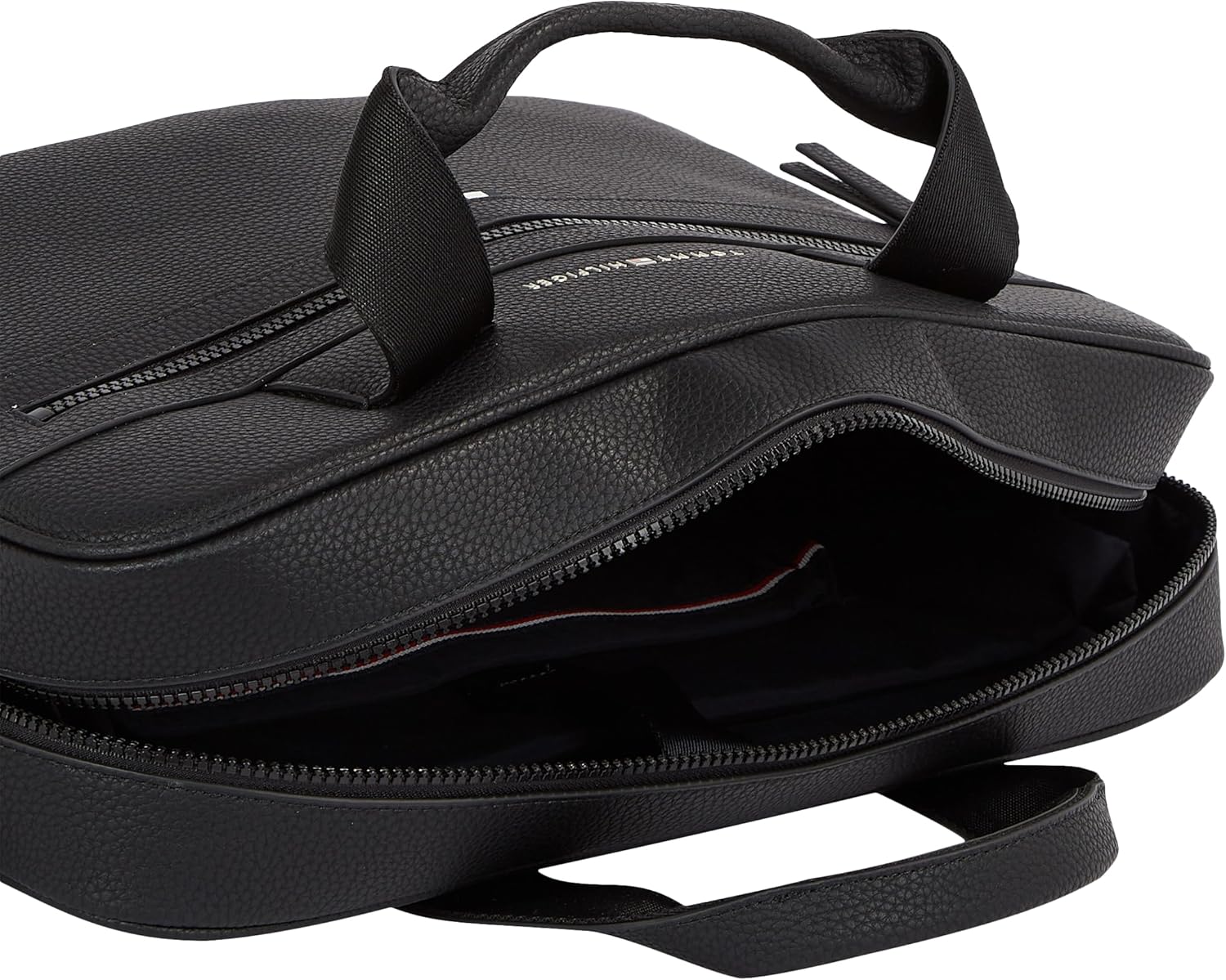 Thumbnail 3 de Tommy Hilfiger Uomo Borsa Laptop Essential in PU da 14 pollici, Nero