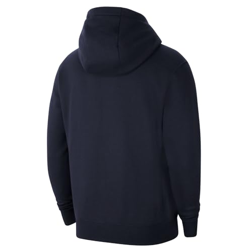 Detalle de Nike Team Club 20 Felpa con Cappuccio da Uomo – Blu Ossidiana/Bianco, taglia S