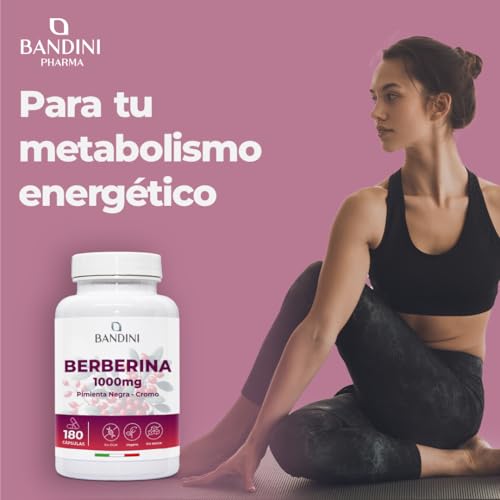 Thumbnail 1 de Bandini® Berberina 1000 mg 🍃 Control de azúcar y triglicéridos
