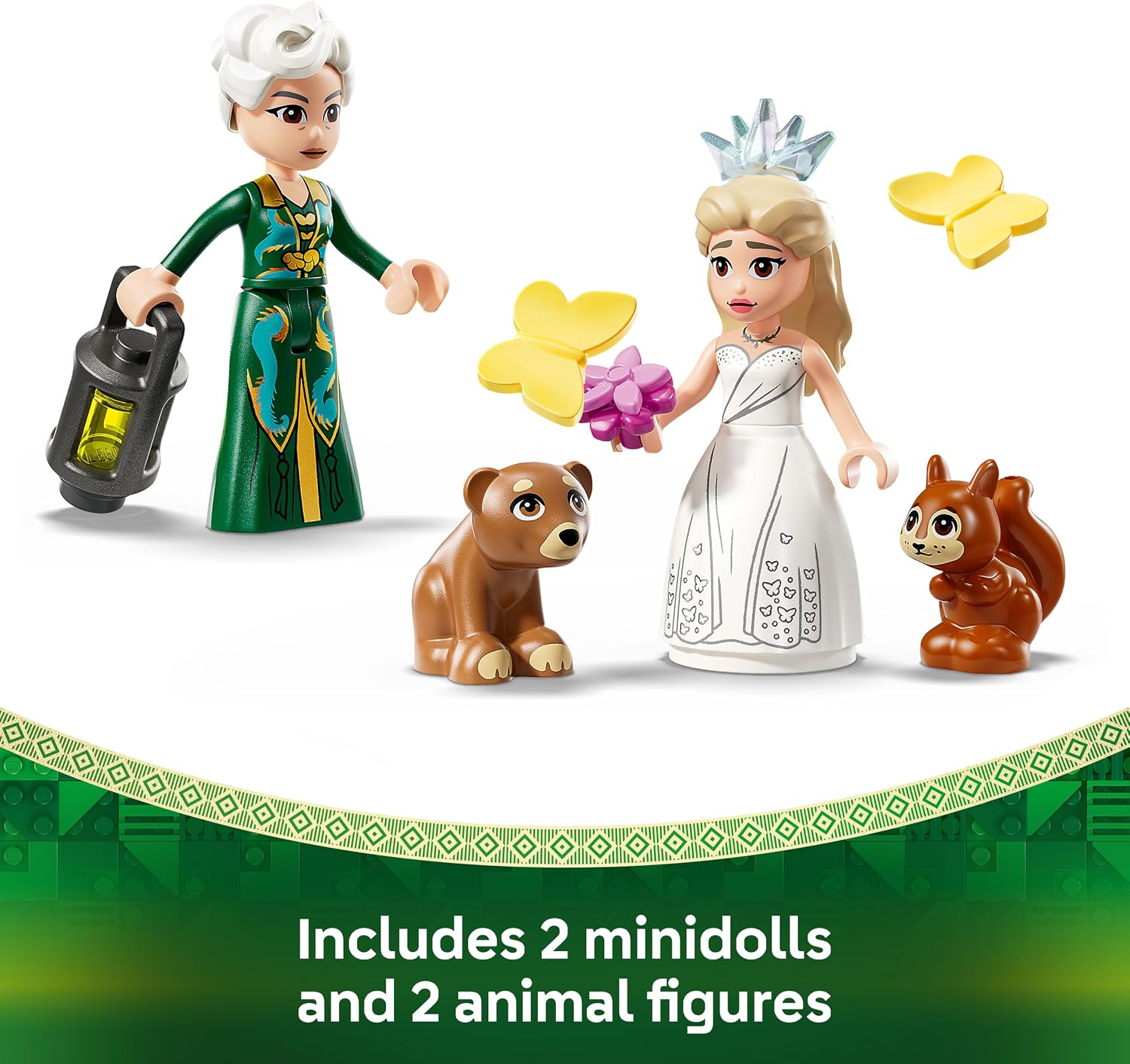 Detalle 1 de LEGO Wicked Glinda’s Wedding Day 75688 Building Set, 476 Pieces