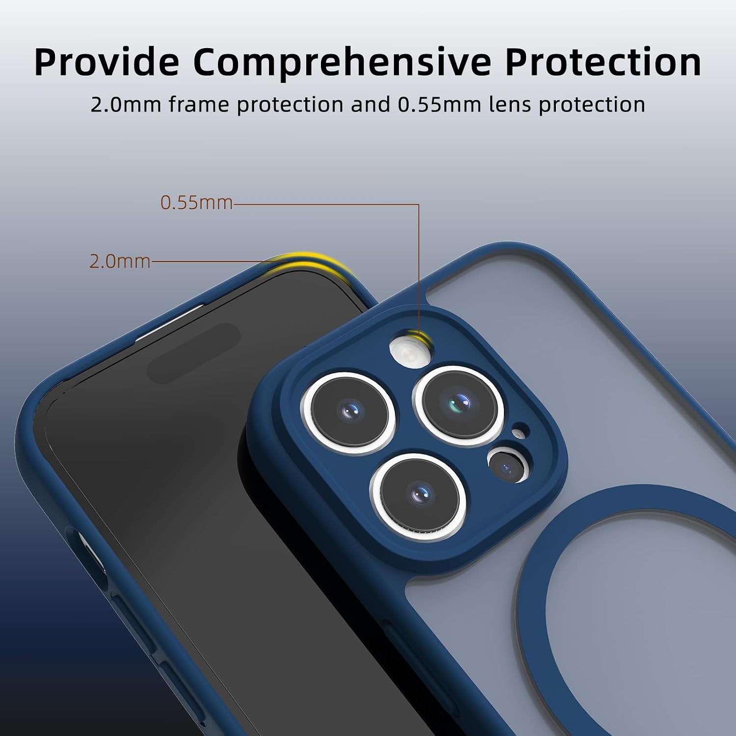 Detalle de K TOMOTO Magnetic Phone Case for iPhone 14 Pro