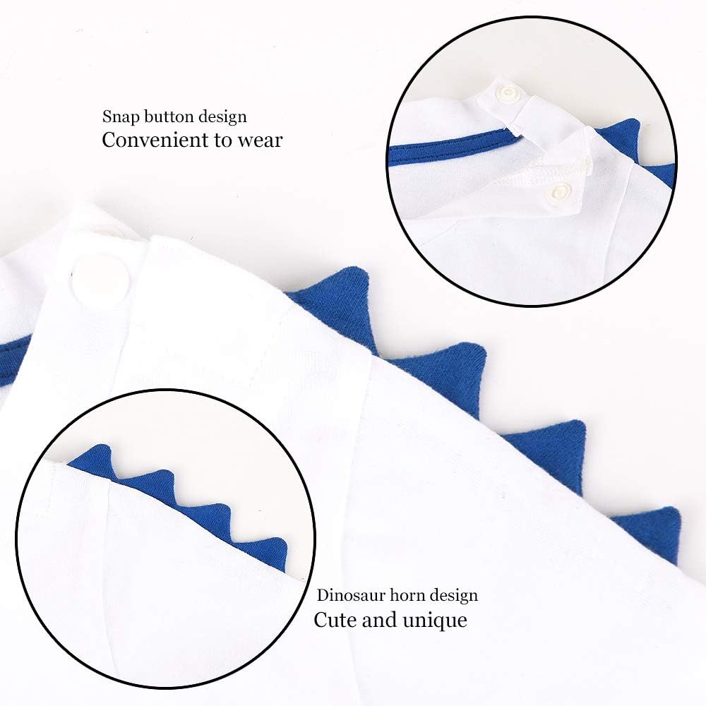 Thumbnail 4 de AMZTM Dinosaur Birthday T-Shirt for Baby Boys – Dino fan party outfit with embroidered “1” patch