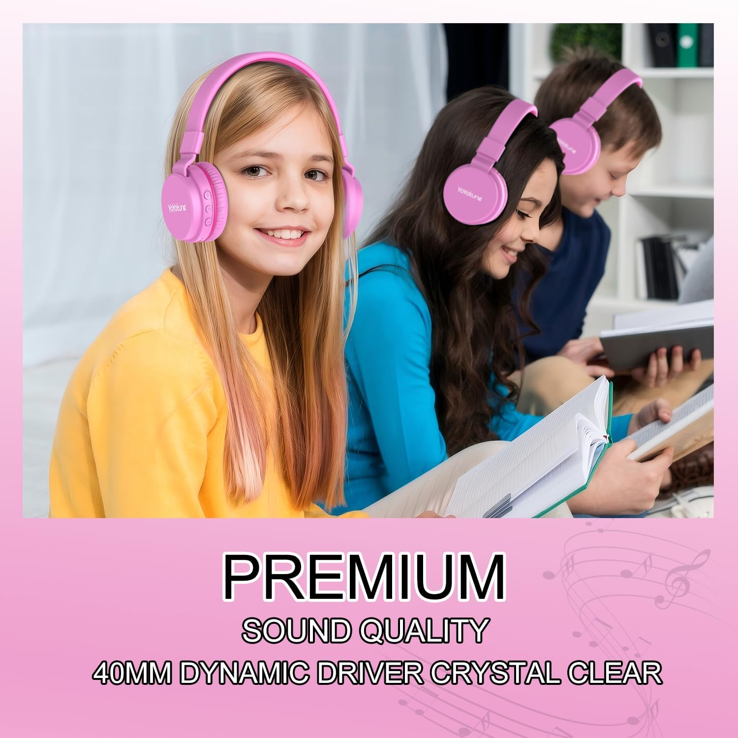 Thumbnail 5 de Kids Bluetooth Headphones 40H playtime