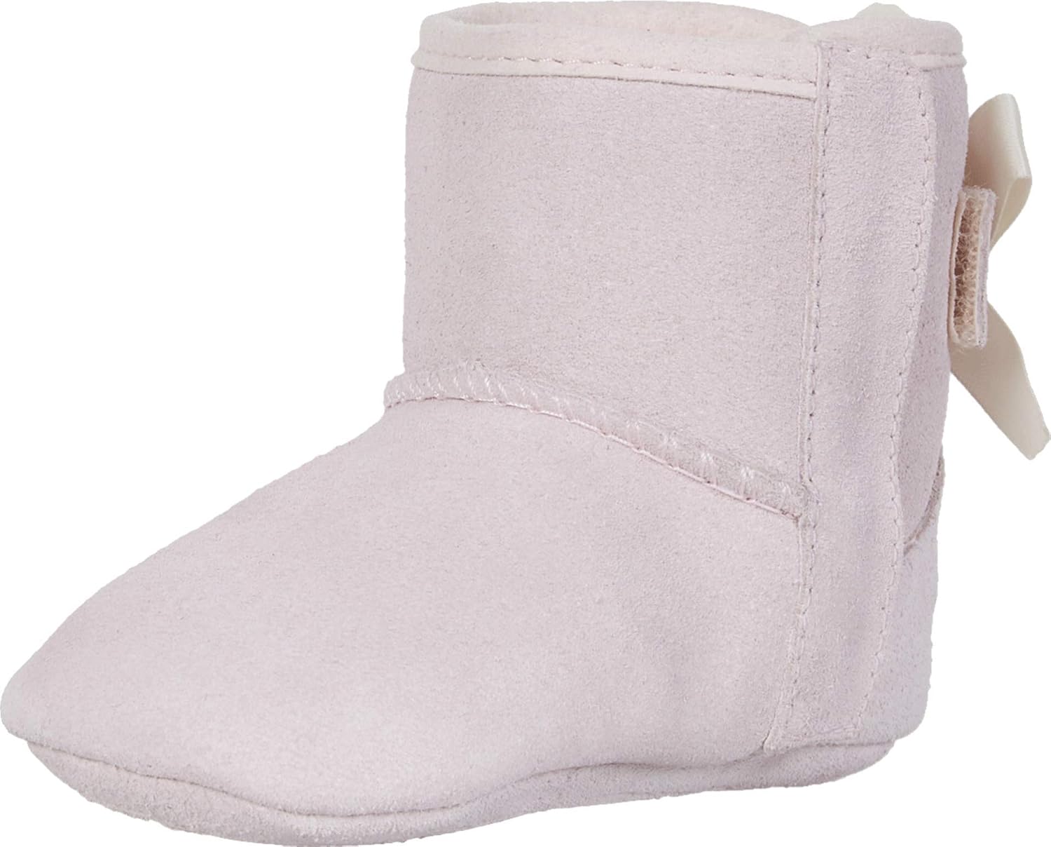 Detalle de UGG Infant Bootie and Beanie Set in Suede
