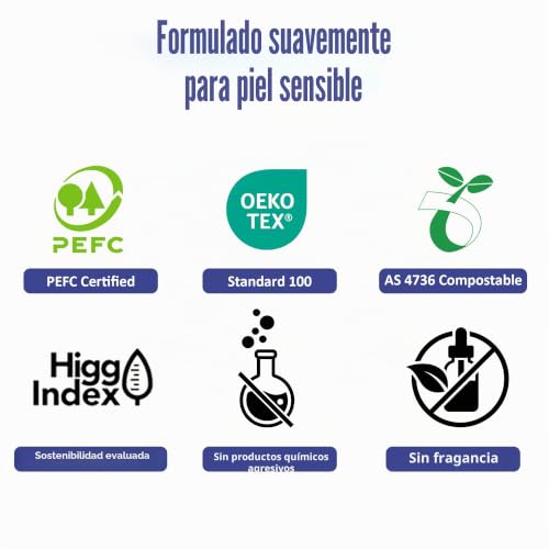 Thumbnail 8 de Ourmed Life Toallitas Faciales Desechables Biodegradables (100 ud): limpieza suave y segura para todo tipo de piel