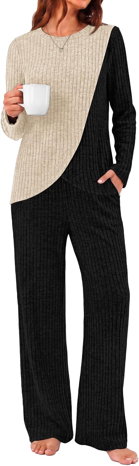 Detalle de WIHOLL Women's Lounge Set with Polyester Blend