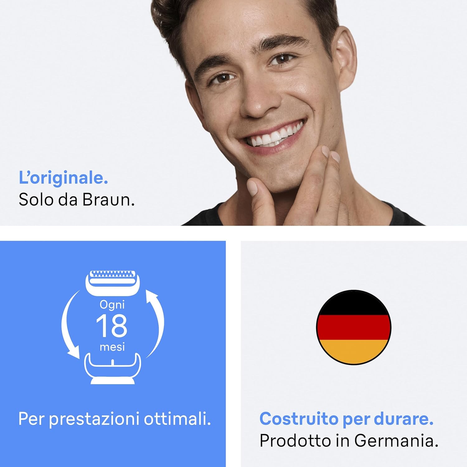 Thumbnail 3 de Testina Braun Serie 3 Originale 32b per rasoi Series 3+ e ProSkin – compatibilità e prestazioni al top