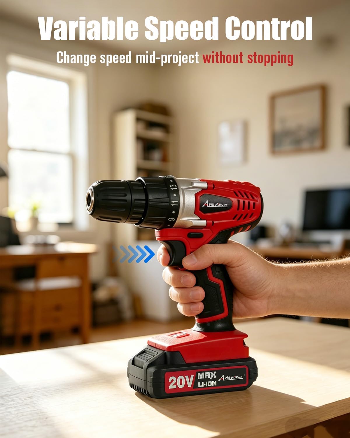 Thumbnail 3 de AVID POWER Cordless Drill 20V