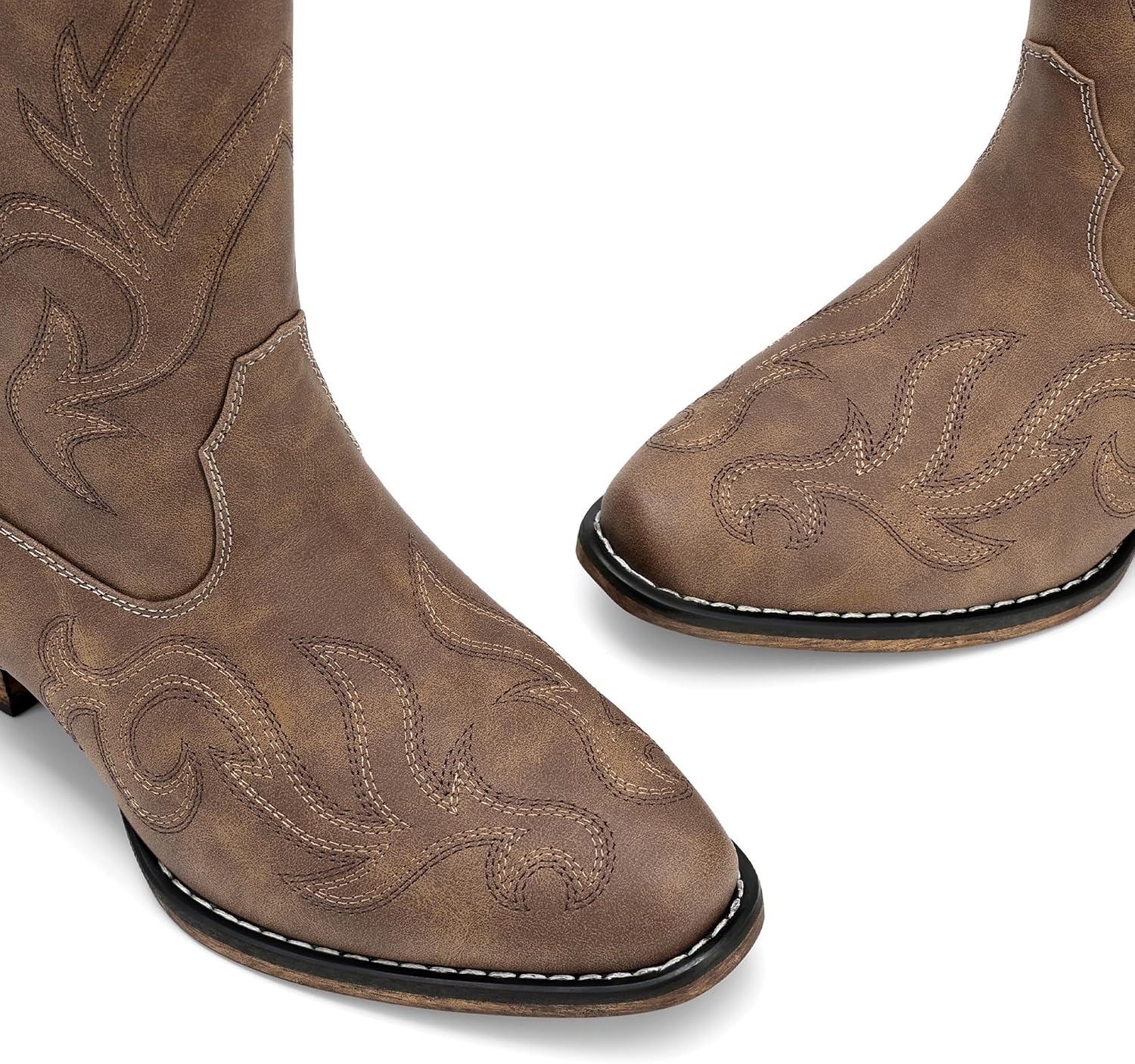 Thumbnail 6 de DREAM PAIRS Women's Western Boots, Mid-Calf