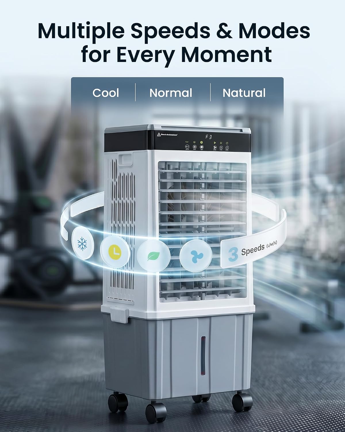 Detalle de Air Choice Swamp Cooler, 3000CFM 31" Evaporative Air Cooler