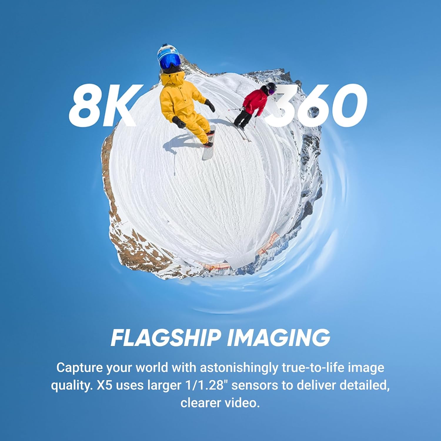Detalle 2 de Insta360 X5 8K 360° Action Camera