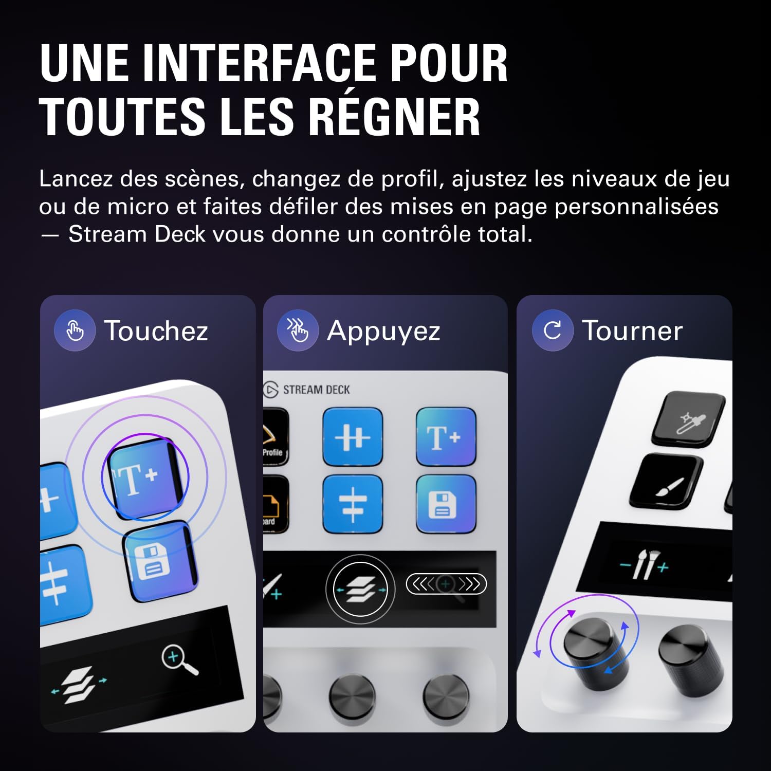 Detalle 1 de Elgato Stream Deck 32 touches LCD