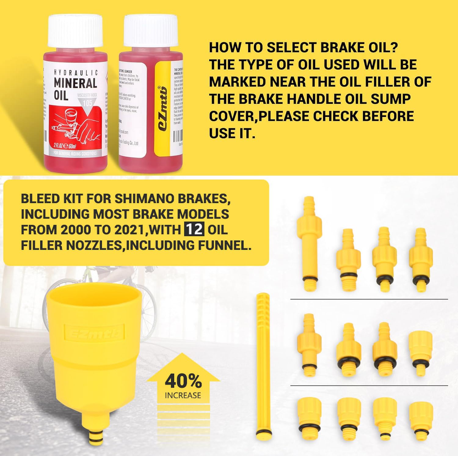 Thumbnail 5 de Brake Bleed Kit with 120ml mineral oil