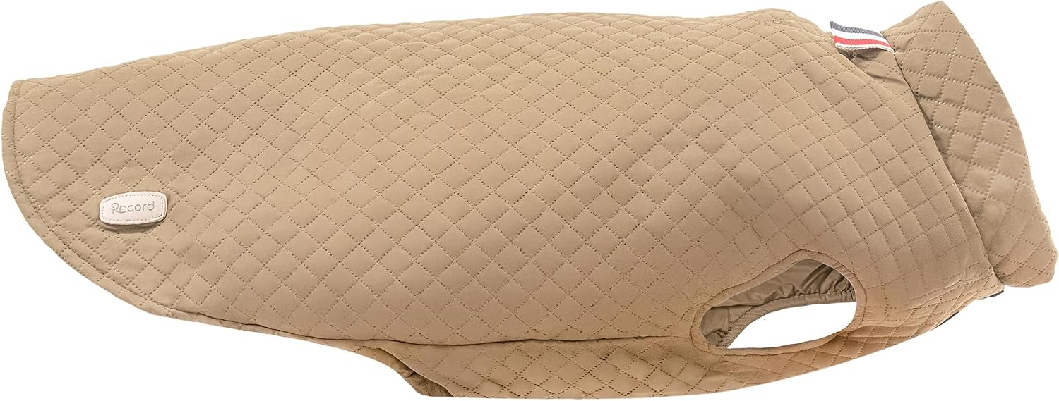 Detalle 2 de Record Brandy – wodoodporny płaszcz dla psa, ocieplany, beżowy L, 45 cm