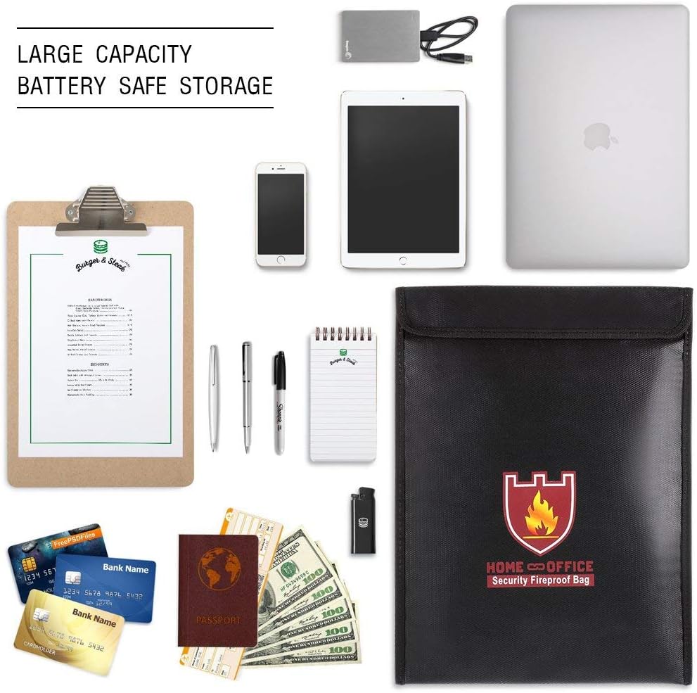 Thumbnail 3 de Fireproof Document Bag 15" fireproof safe