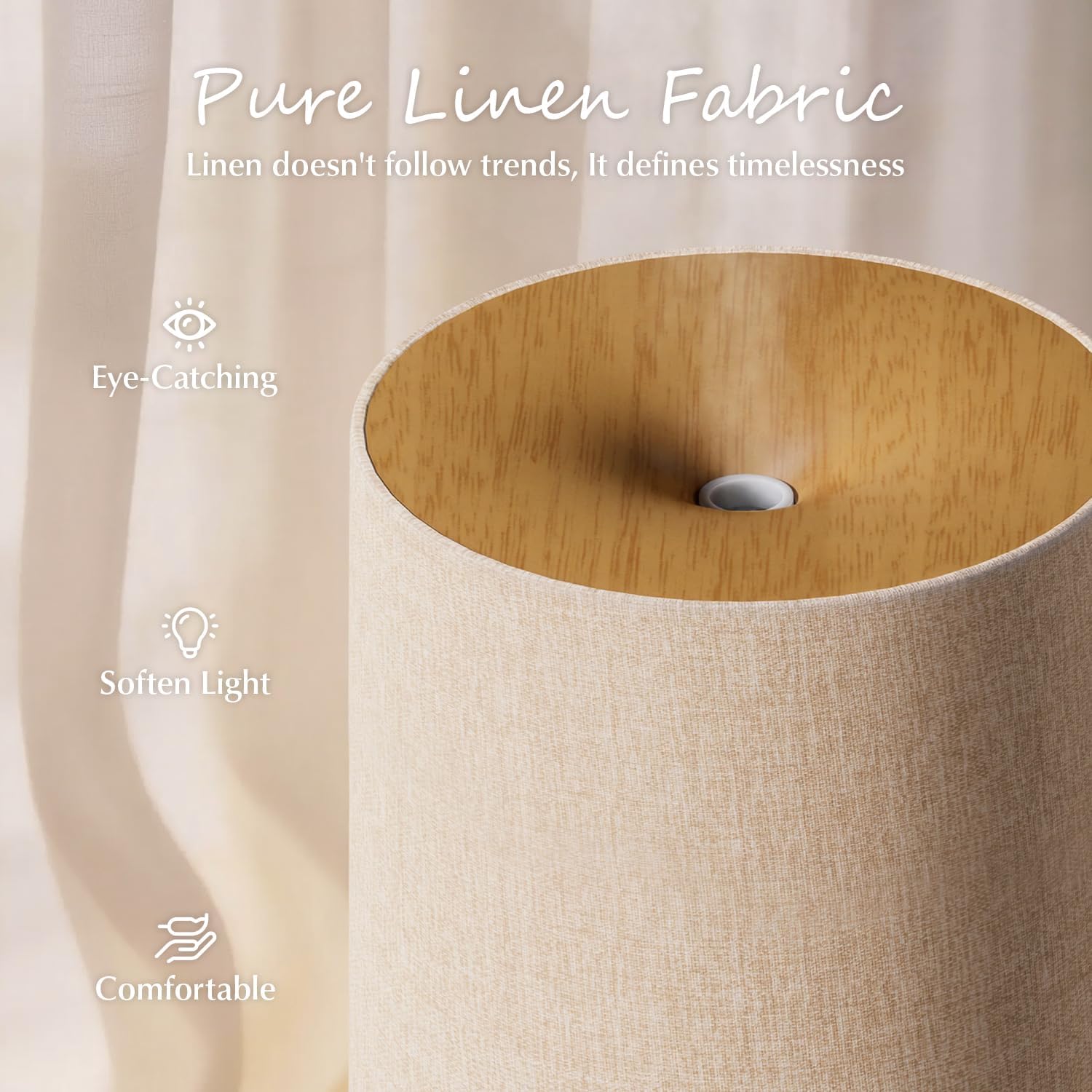 Detalle de ARVIDSSON 200315 Essential Oil Diffuser, 100 mL Ultrasonic with Fabric Cover