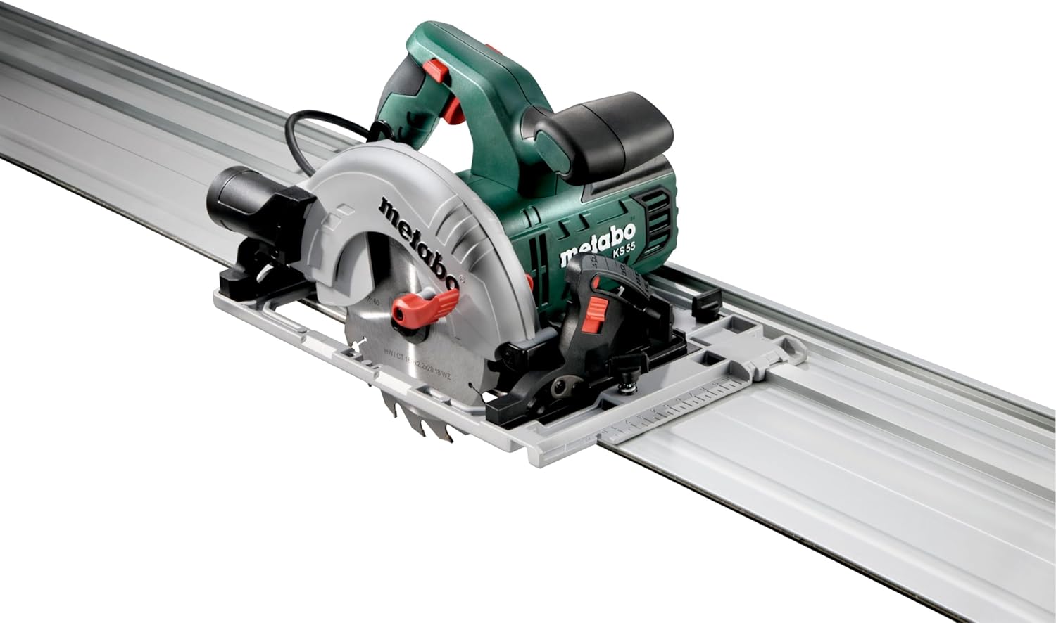 Thumbnail 5 de Metabo KS 55 FS: sega circolare manuale da 1200 W con profondità 55 mm e guida rail