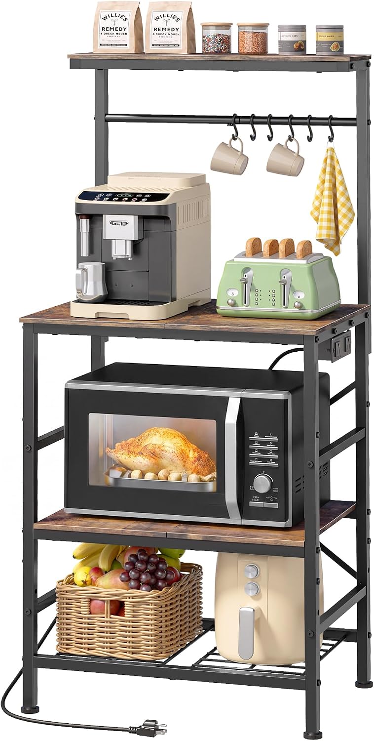 Detalle de Kitsure Kitchen Rack, 4-Tier