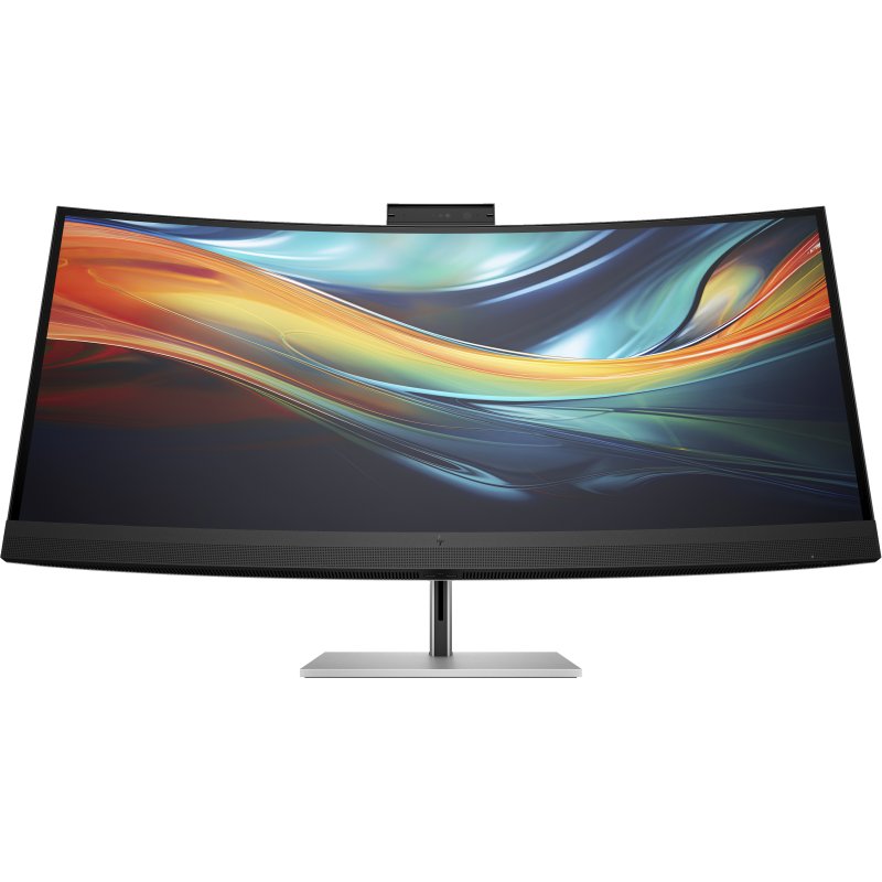 Detalle de HP 39.7" 5K2K Serie 7 Pro: monitor curvo 5K2K con Thunderbolt 3, webcam 4K y altavoces Hi‑Fi
