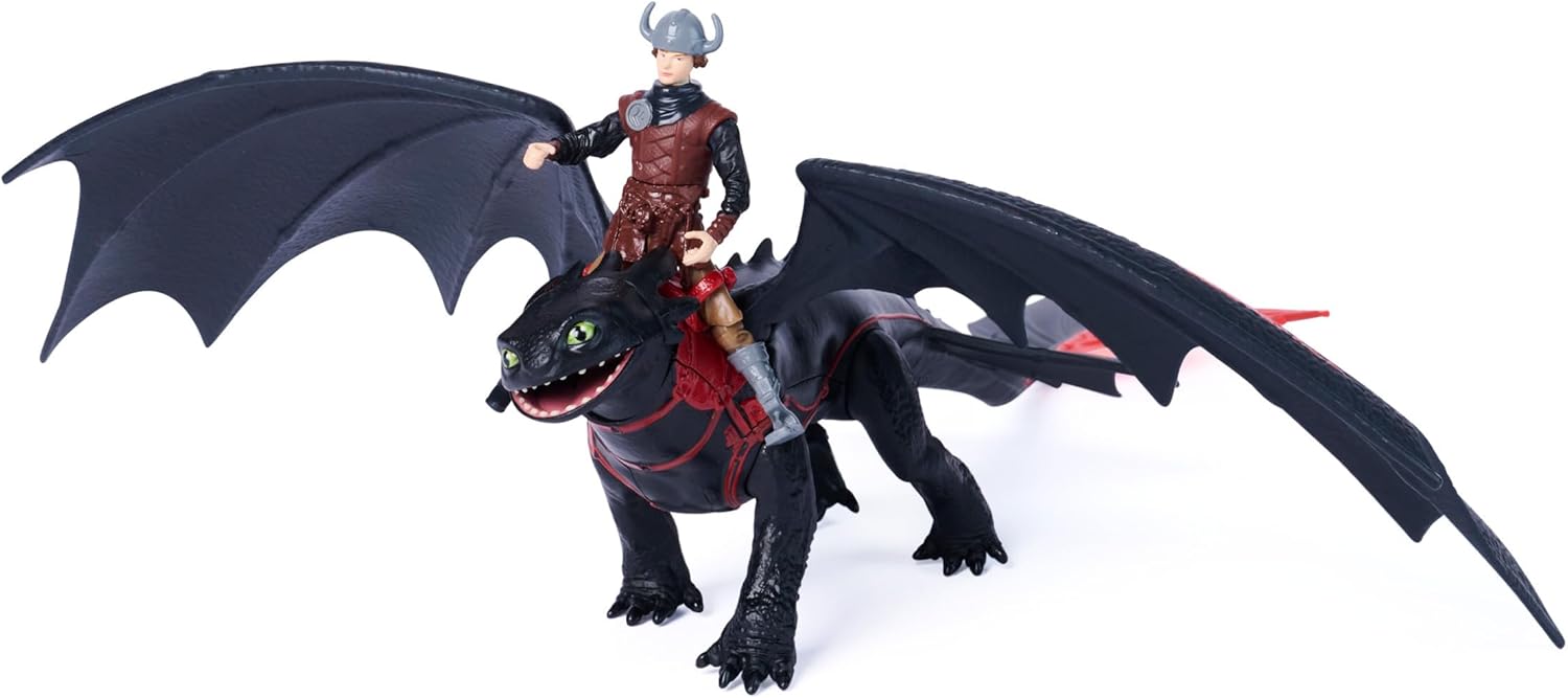 Detalle de Dreamworks Dragons Figure DrgnVkngToothlessHiccup S2V2