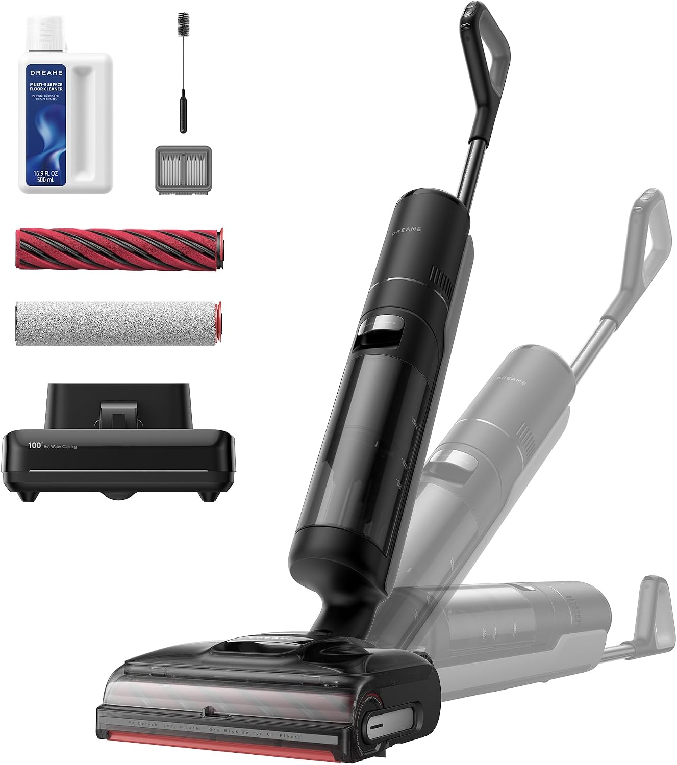 Detalle de DREAME H15 Pro CarpetFlex Cordless Vacuum Mop with Dual Brushes