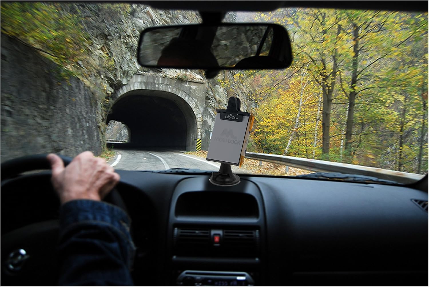 Detalle de Mobi Lock Car Clipboard with Pen Holder and Pad Mount – Universal Suction Cup & Flexible Neck