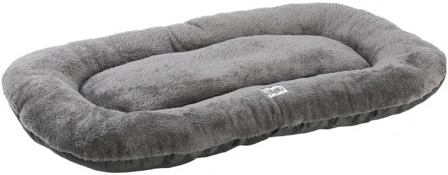 Detalle de Mon ami Luki Coussin ovale Lines anti-dérapant gris pour chien (XL)