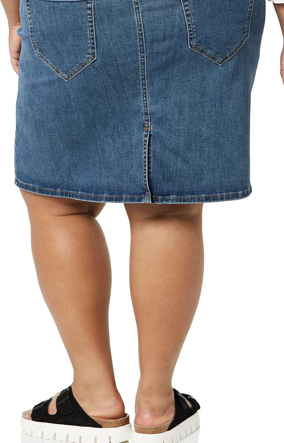 Thumbnail 2 de Amazon Essentials Damen Jeansrock mit 5 Taschen und Stretchanteil (60,3 cm) – klassischer Five-Pocket-Style