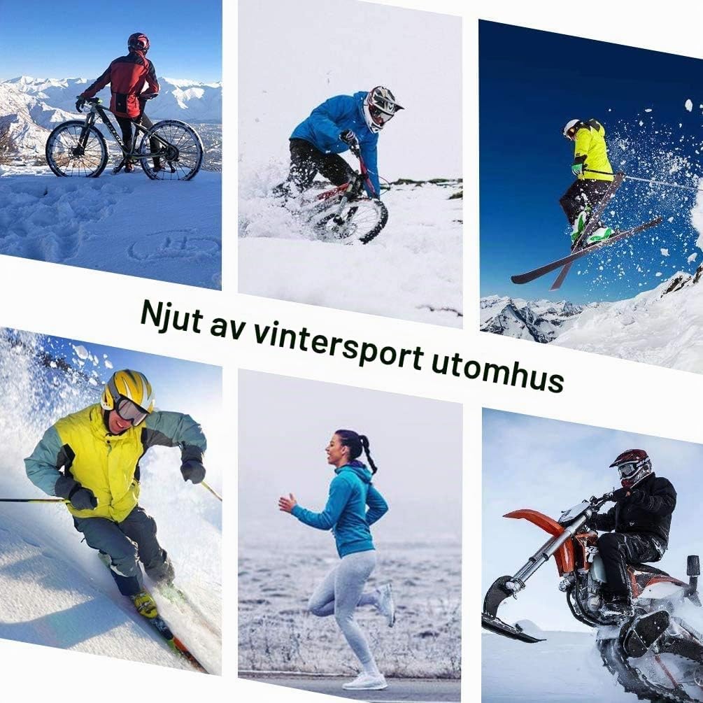 Thumbnail 5 de ROCKBROS öronvärmare som pannband med reflexdetaljer för utomhusträning