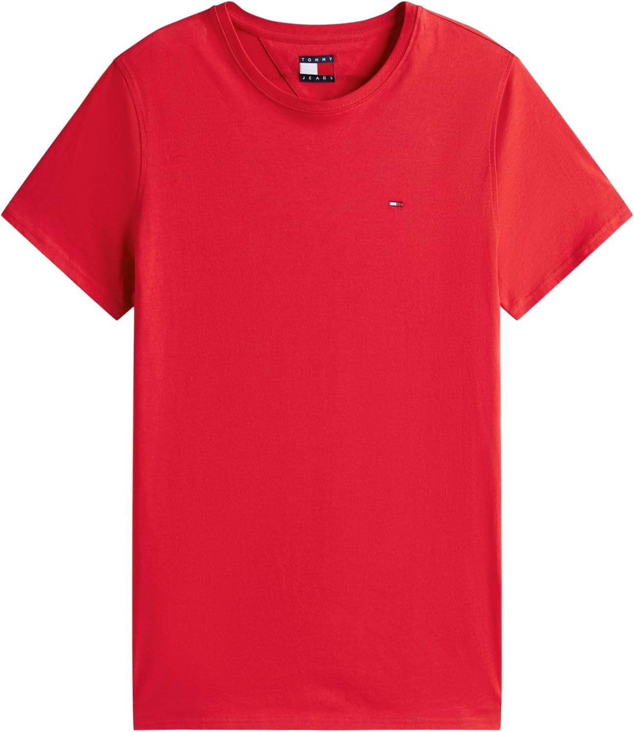 Thumbnail 3 de Tommy Jeans Camiseta Slim Fit Manga Corta ❤️ Rose Red XS