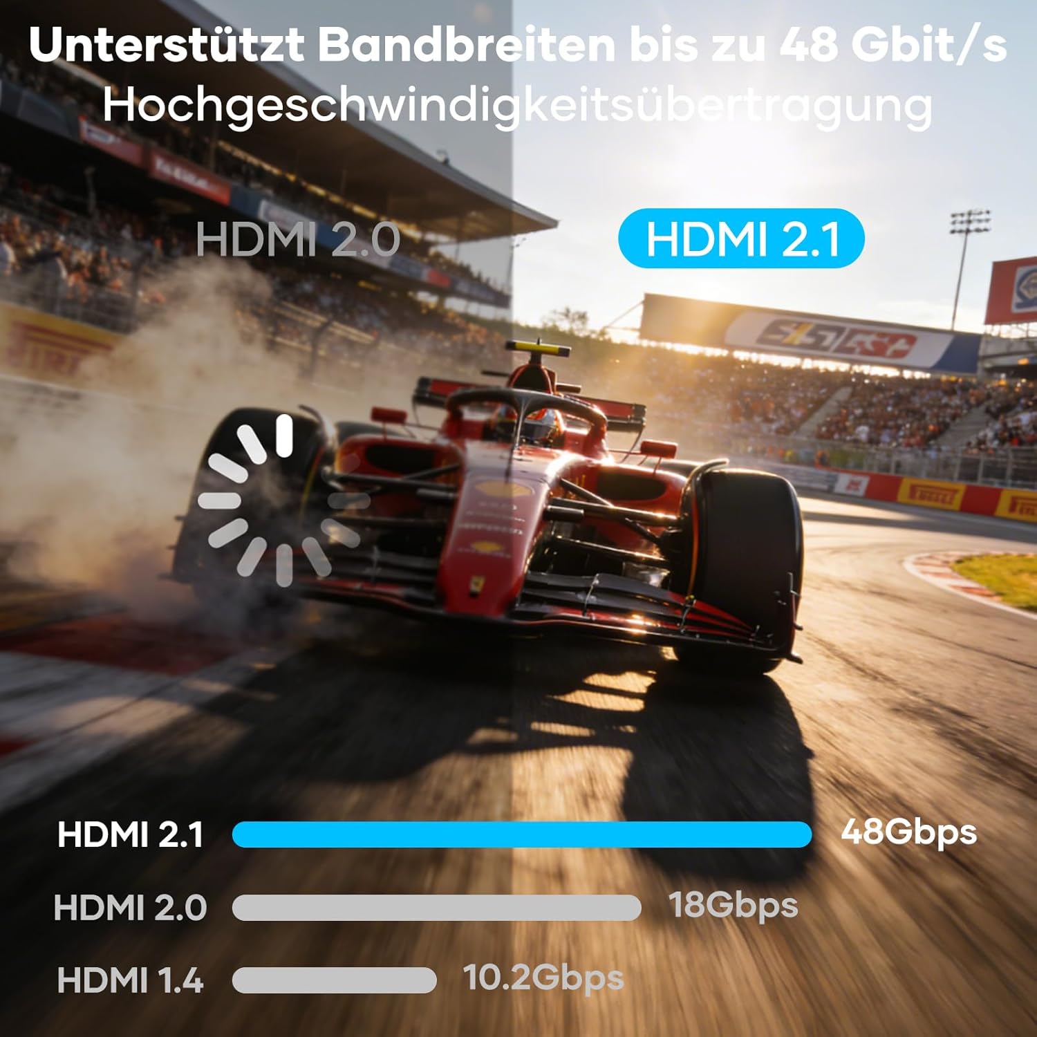 Thumbnail 2 de Kryoza Ultradünnes HDMI Kabel 2M 8K – extrem flexibel, 2.1 High Speed