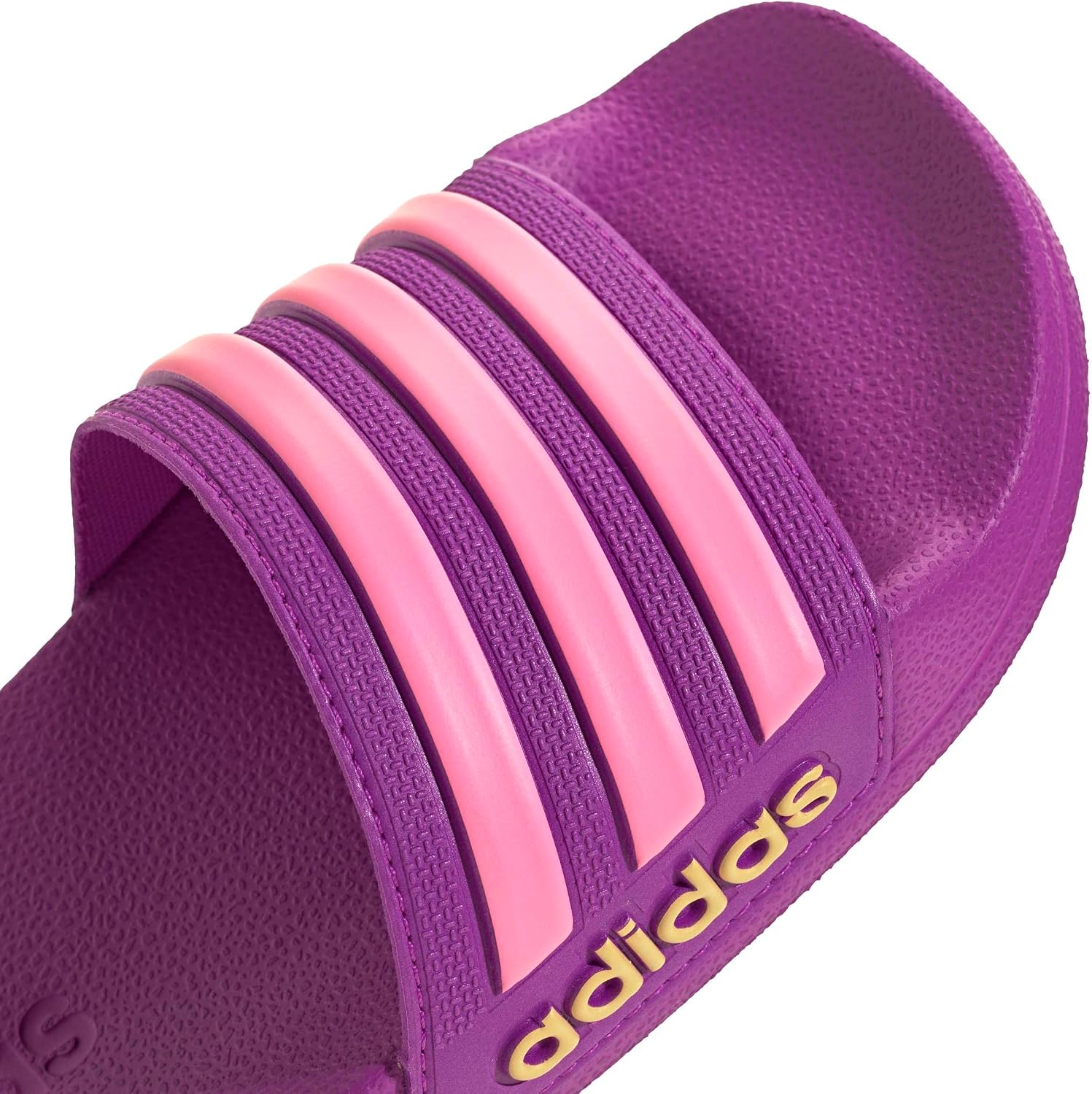 Thumbnail 6 de adidas Adilette Shower Slides Unisex – Purple Burst/Bliss Pink (EU 30,5)