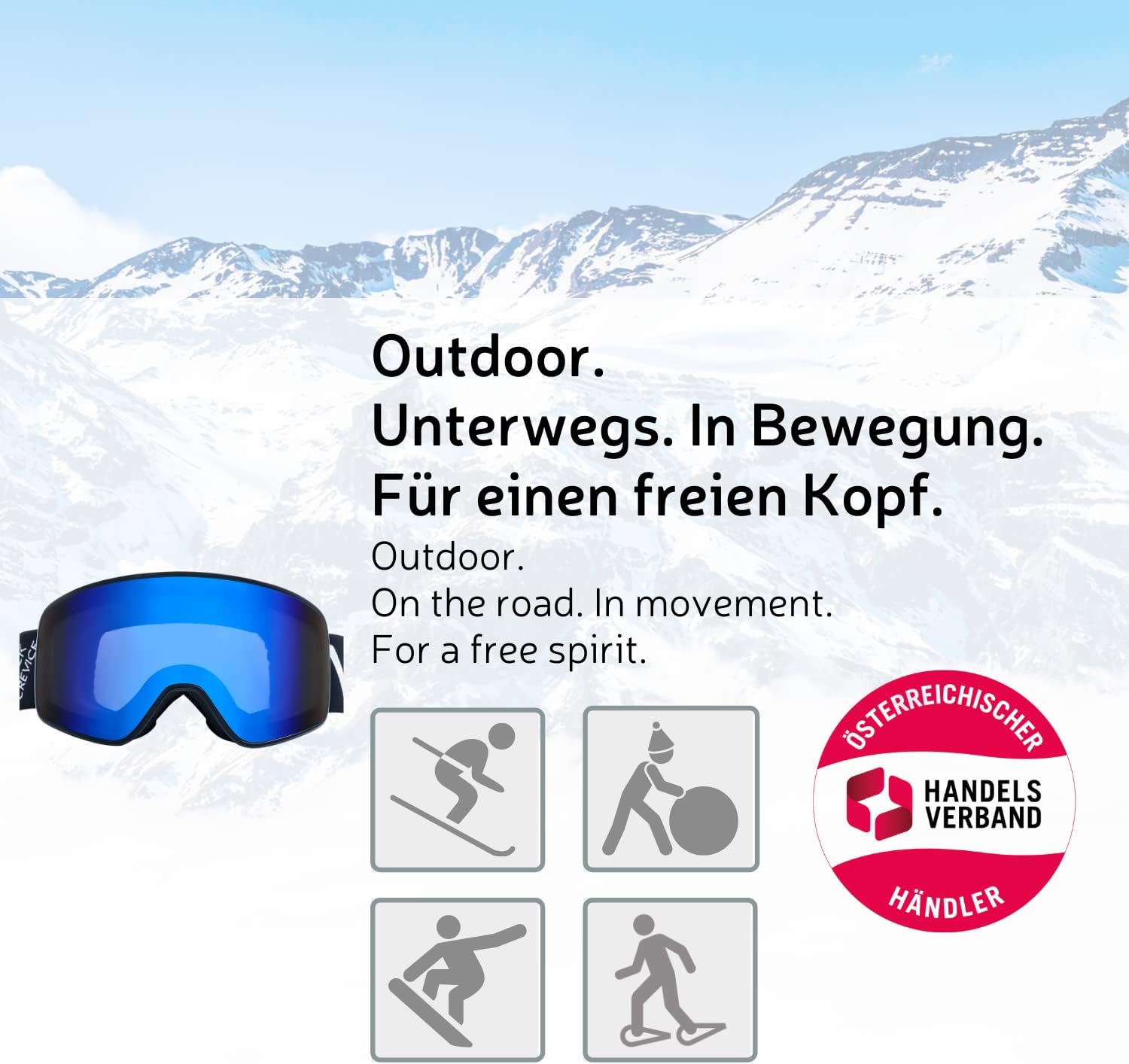 Thumbnail 2 de Black Crevice Schladming occhiali sci