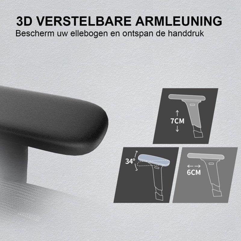 Thumbnail 3 de Silla Ergonómica Sihoo M57: soporte lumbar ajustable y reposabrazos 3D para teletrabajo y gaming
