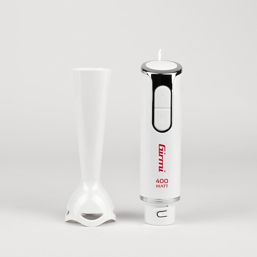 Thumbnail 6 de Girmi MX04 Batidora de Inmersión 400W🧂 Cuchillas Inox + Pie Antisalpicaduras