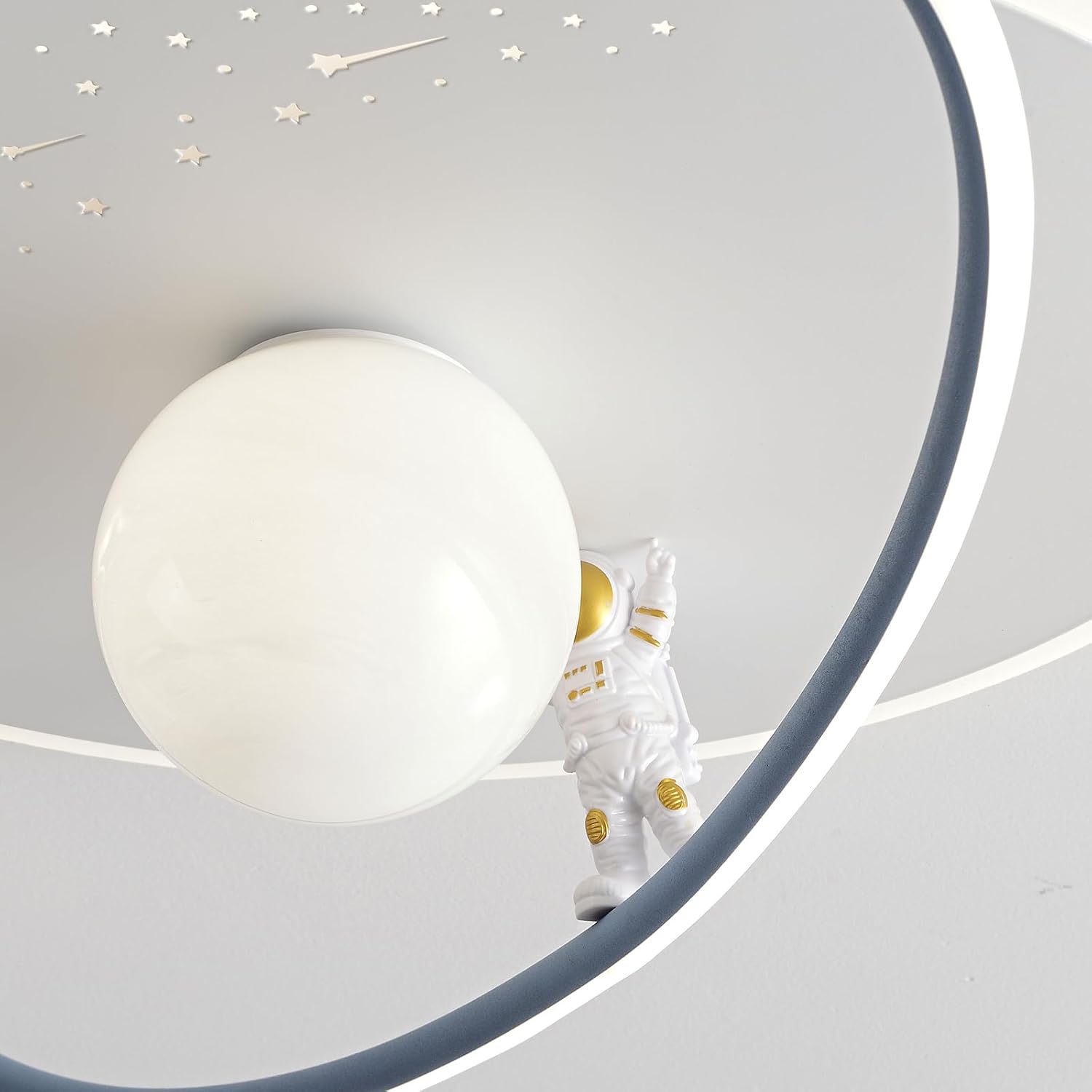 Thumbnail 6 de AHXIAOZN Plafoniera Cameretta Bambini Dimmerabile con Telecomando – LED Astronauta