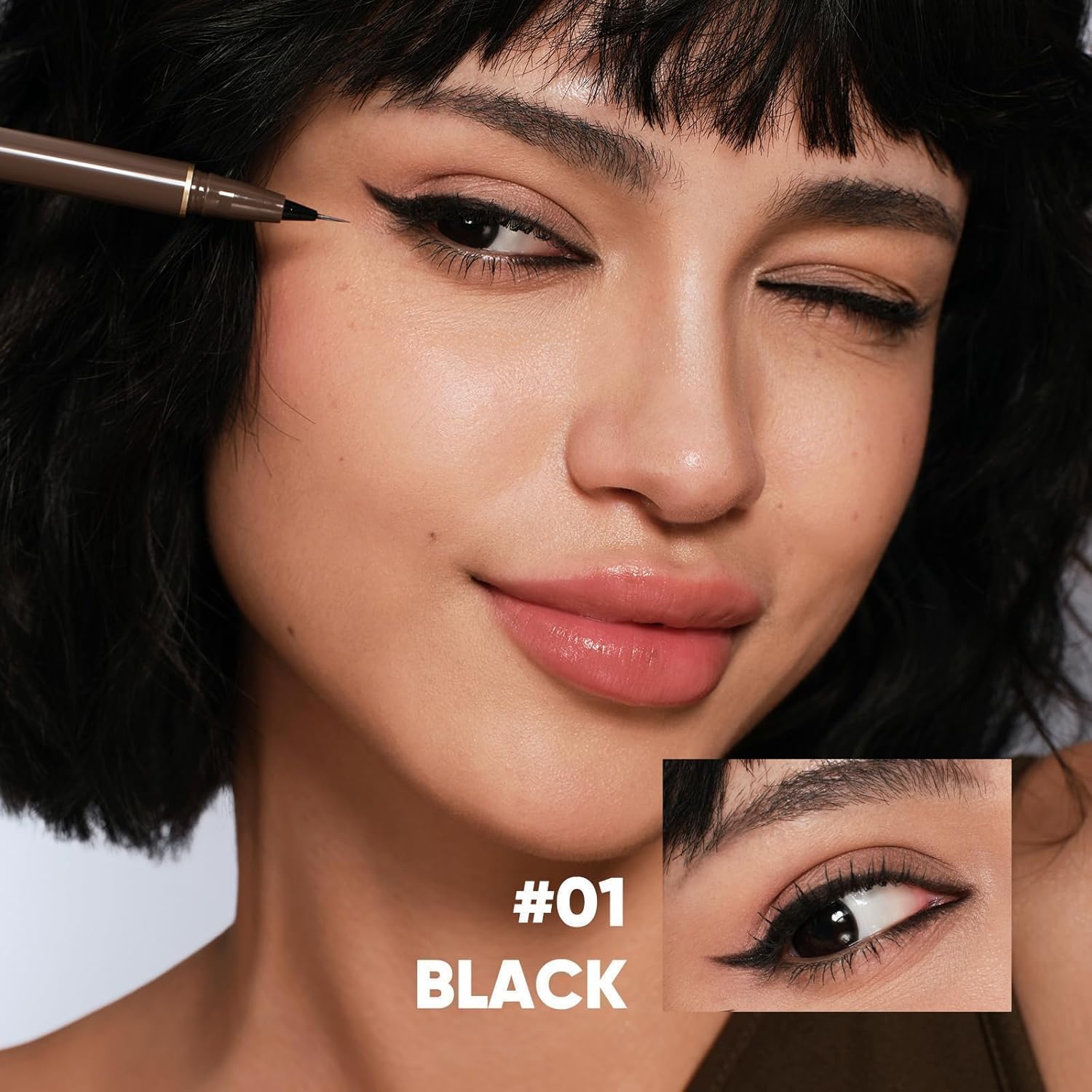 Detalle de JUDYDOLL Ultra-Fine Liquid Eyeliner: Precision, Longevity, and Smudge-Proof Confidence