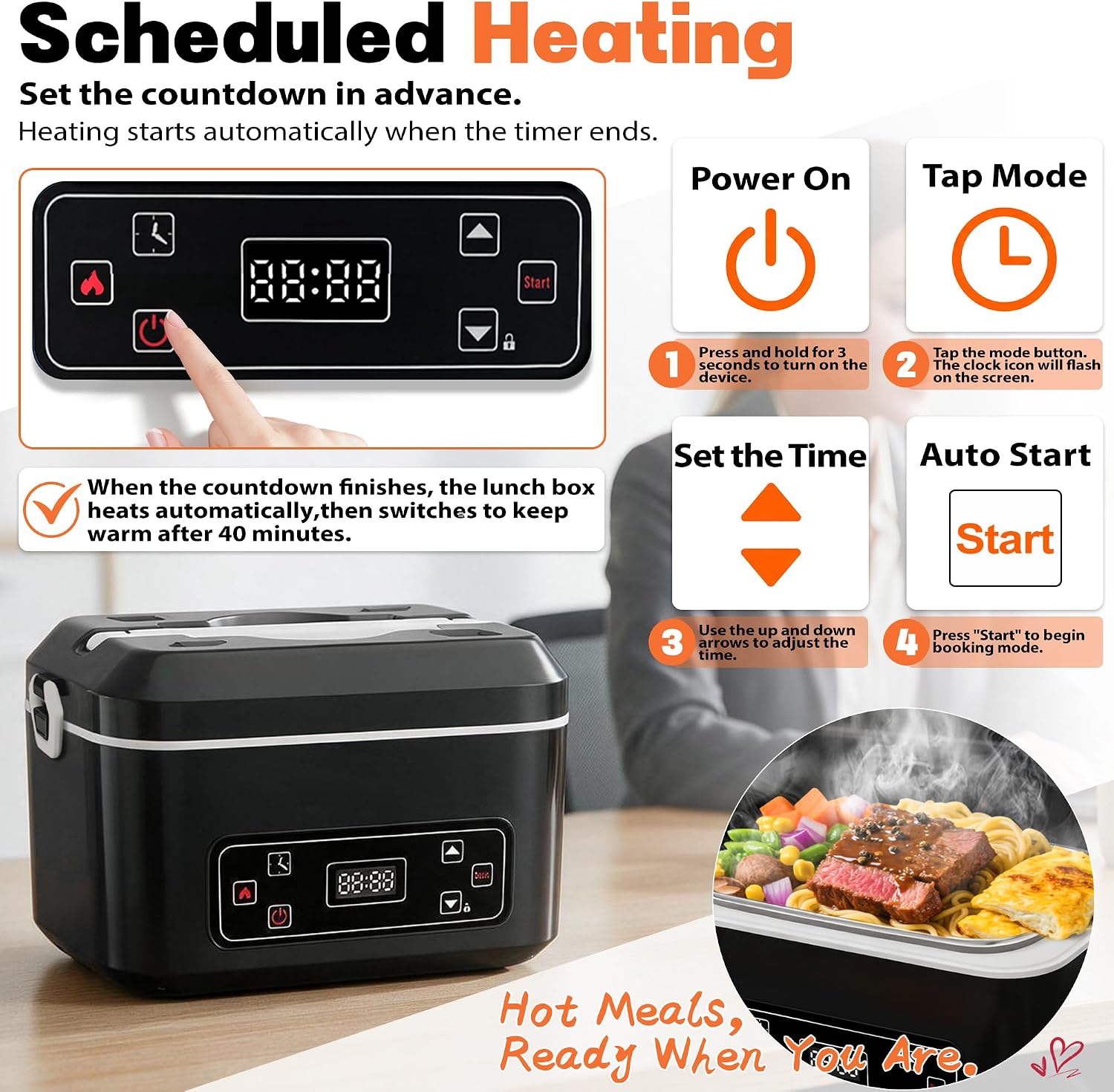 Detalle de Heated Lunch Box 1.3L