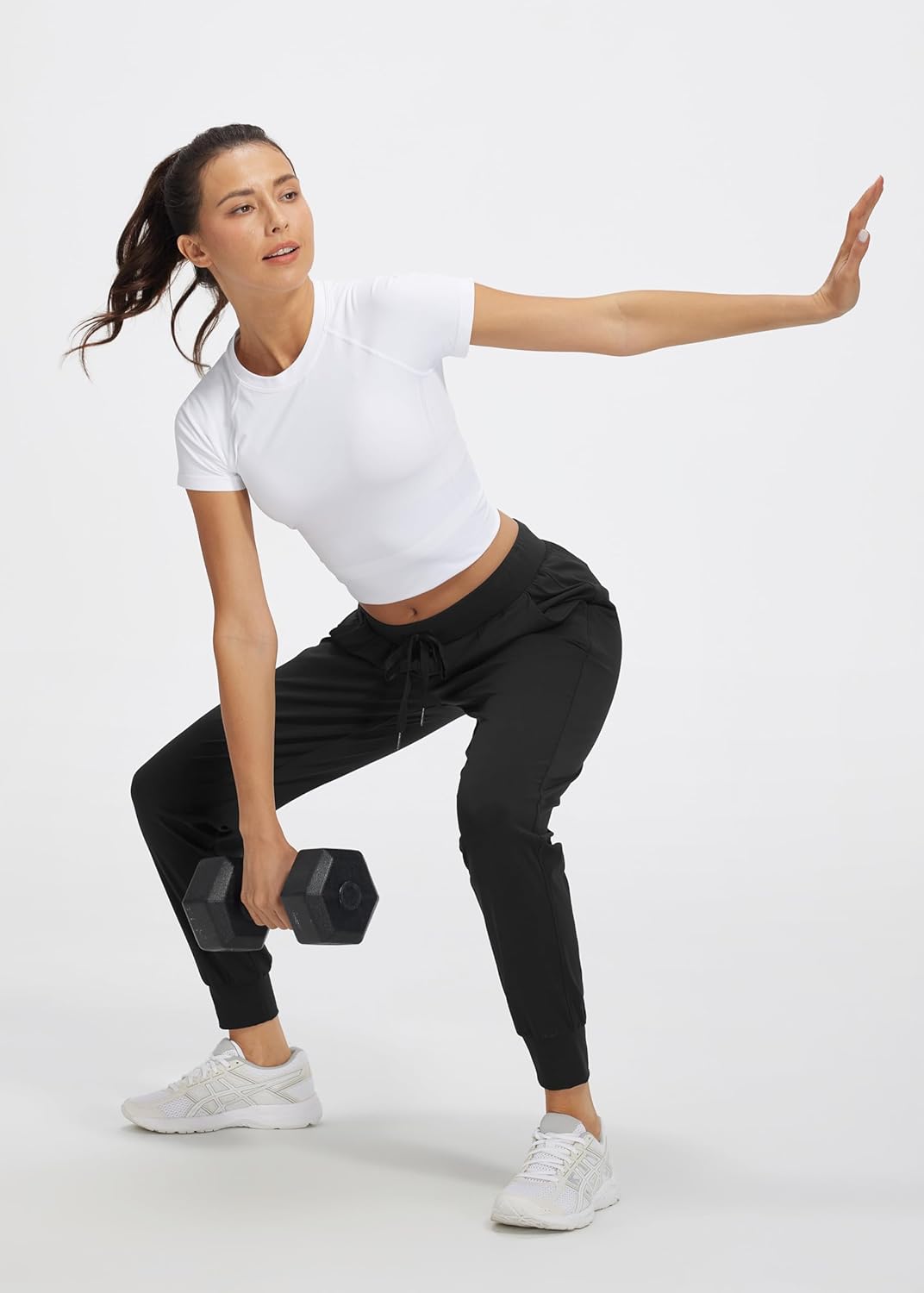 Thumbnail 4 de Libin Women's Joggers Pants 3-Lengths 🏃♀