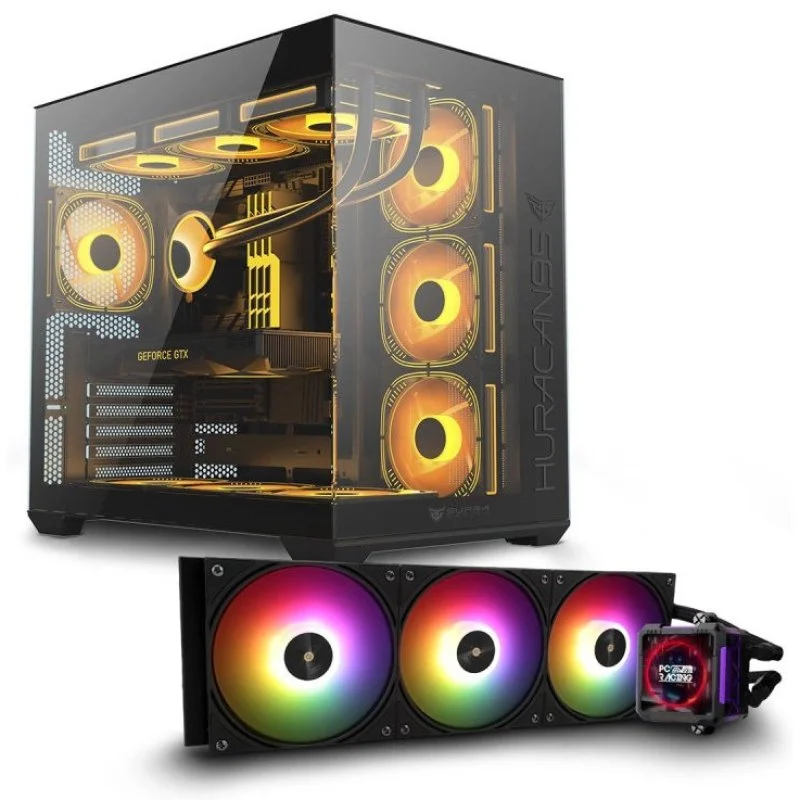 Detalle de PC Racing AMD Ryzen 9 9950X3D 32GB RTX 5060 Ti Windows 11 🚀