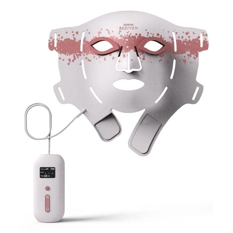 Detalle de Máscara de Terapia de Luz Renpho Artemis Blush E100B-1 para Cara Completa