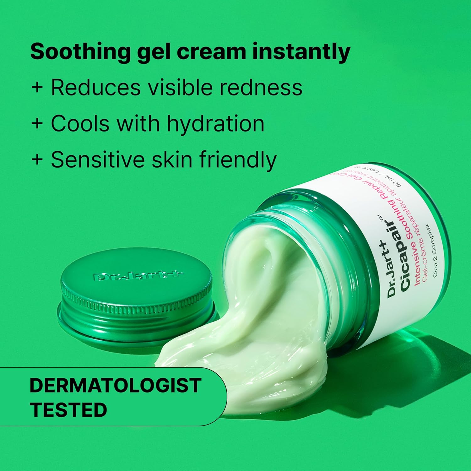 Detalle 2 de Dr.Jart+ Cicapair Cooling Gel moisturiser 50 ml
